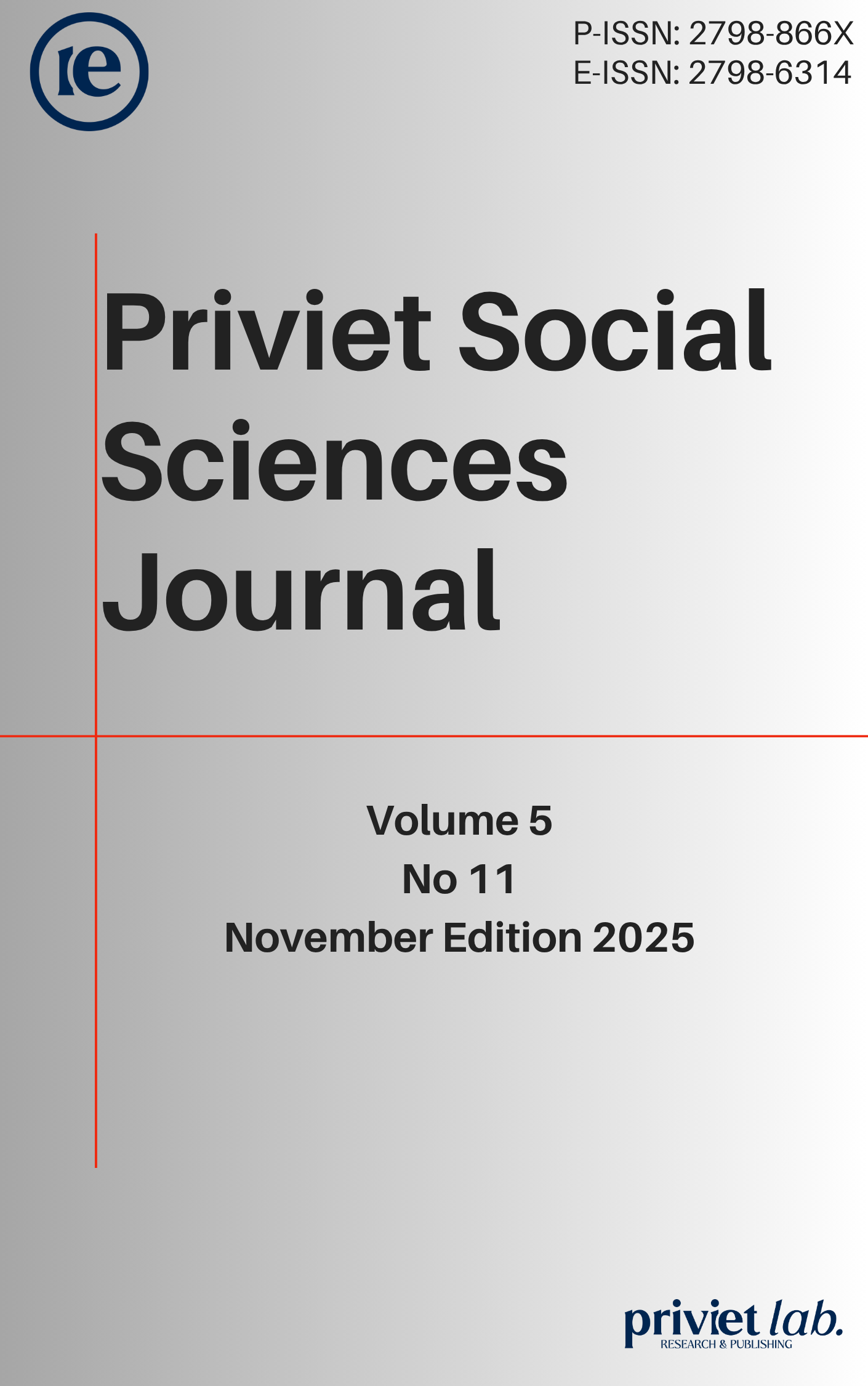 					View Vol. 5 No. 11 (2025): November 2025
				